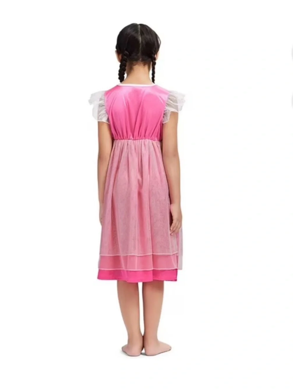 Universal Wicked Pink Girls Princess Theater Dress/Gown Dress Up and Sleep